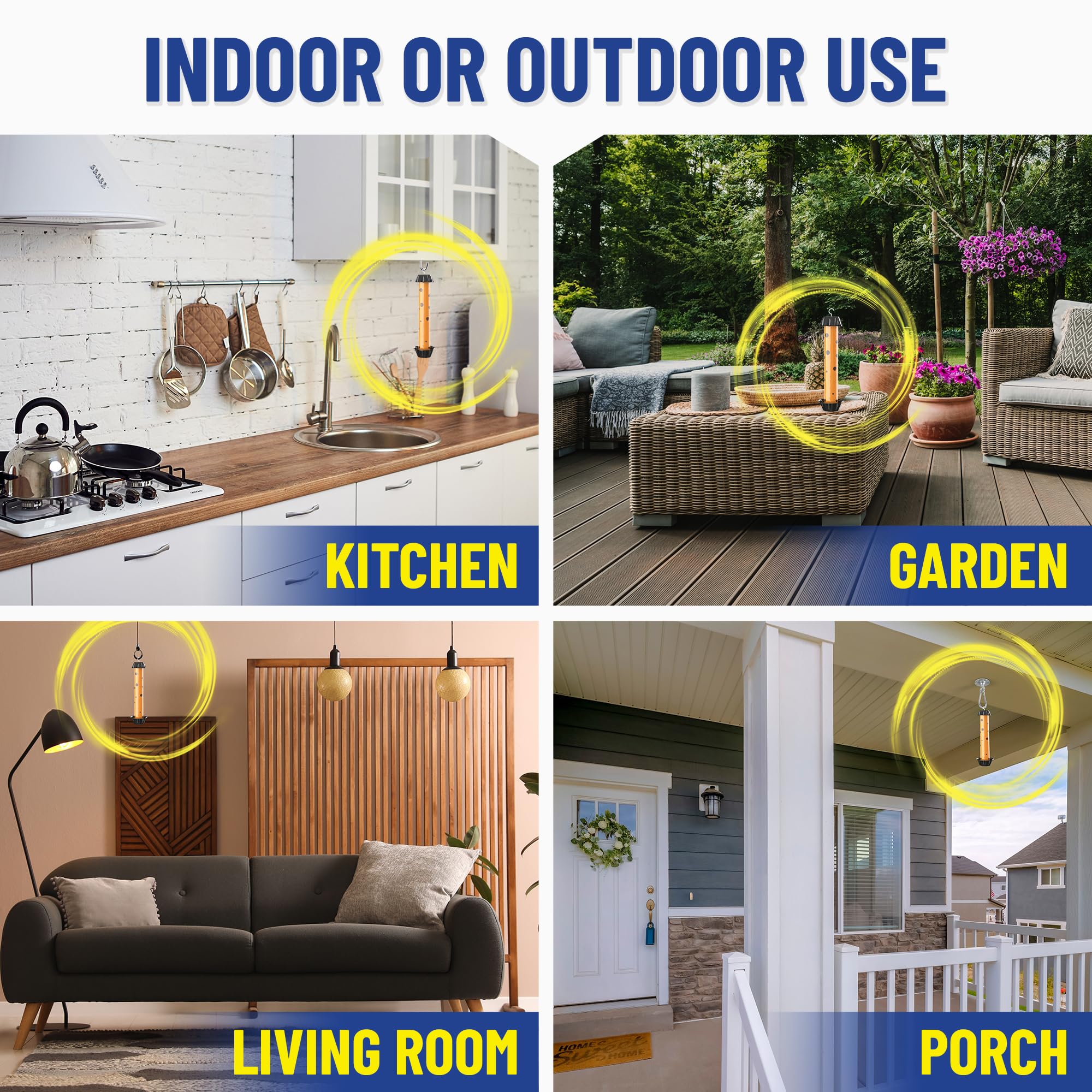 GATCH eco-friendly fly trap supports a safer home environment.