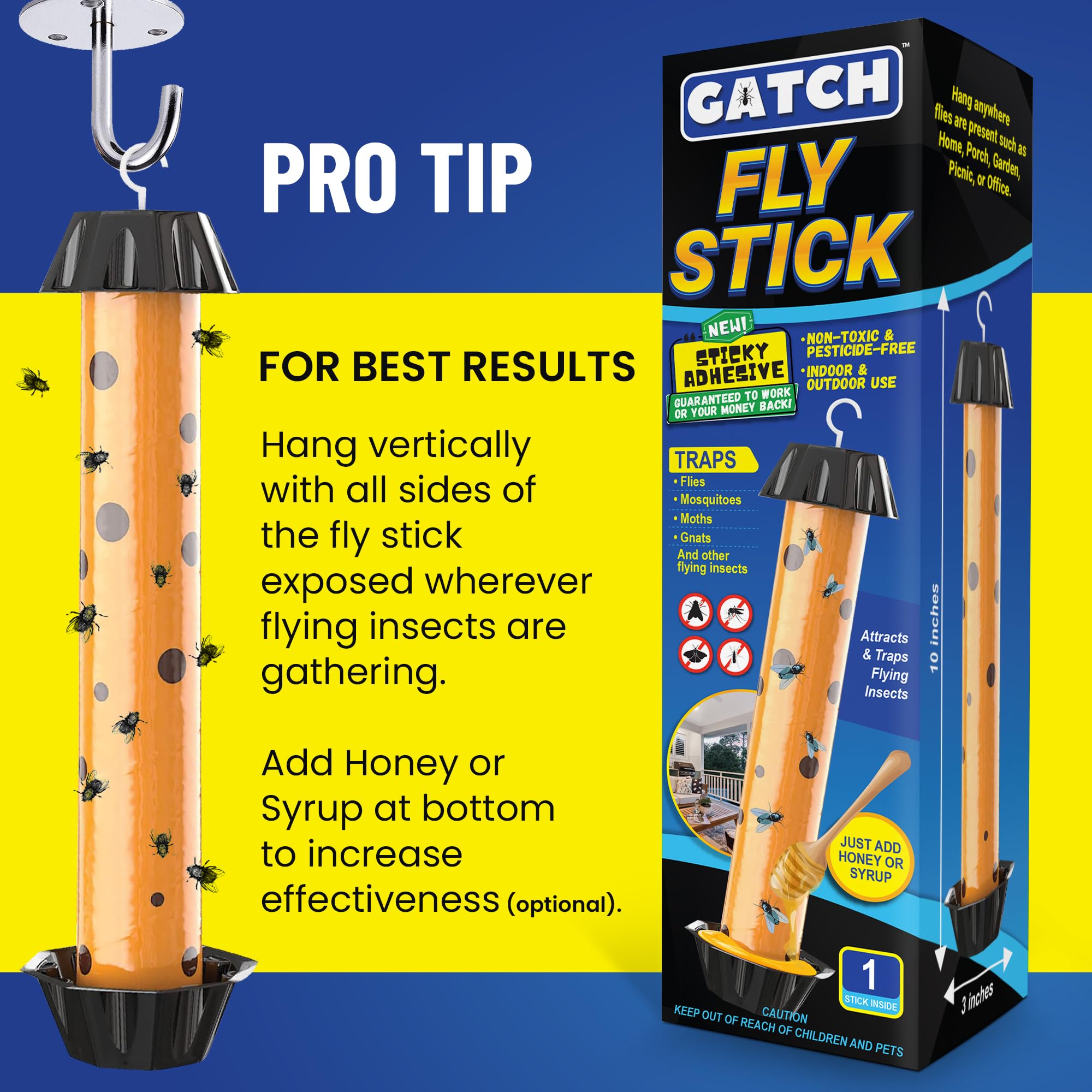 GATCH ready-to-use packaging for immediate setup.