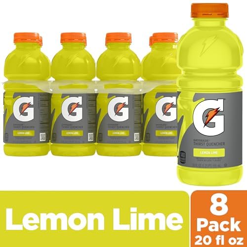 Gatorade with electrolyte balance shown for active days.