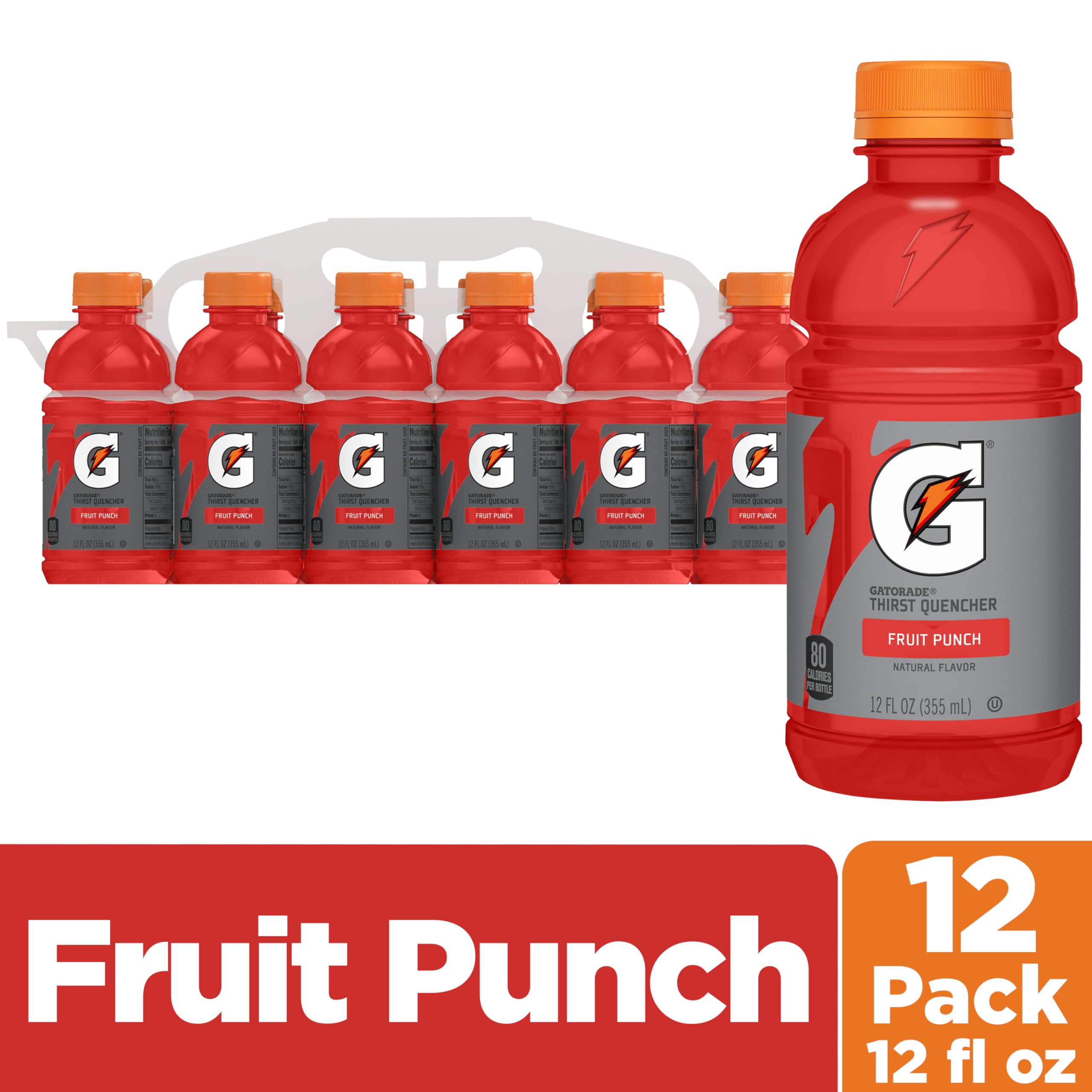 Pack of 12 bottles in carton offers convenient multi-pack