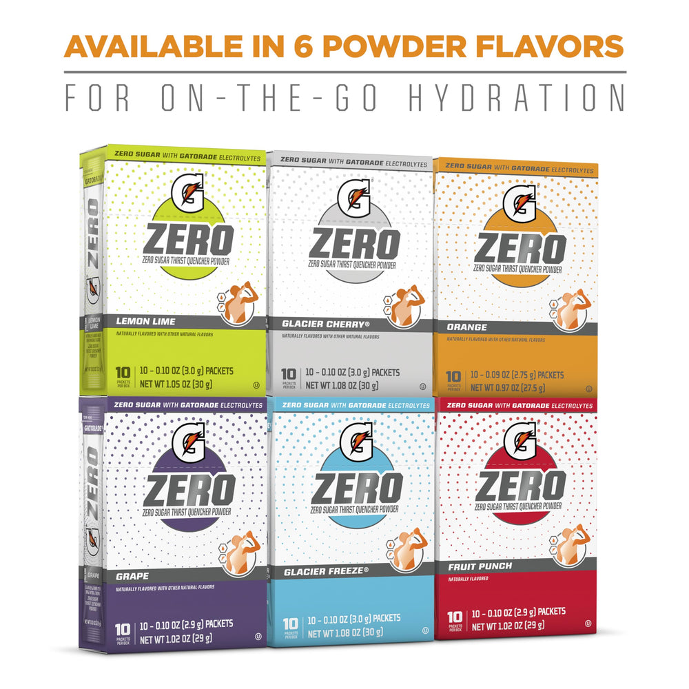 Packets on a counter suggesting grab-and-go hydration before workouts