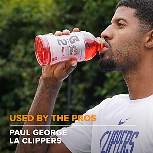 Ice cold pour of Gatorade G2 emphasizes refreshing hydration on hot days