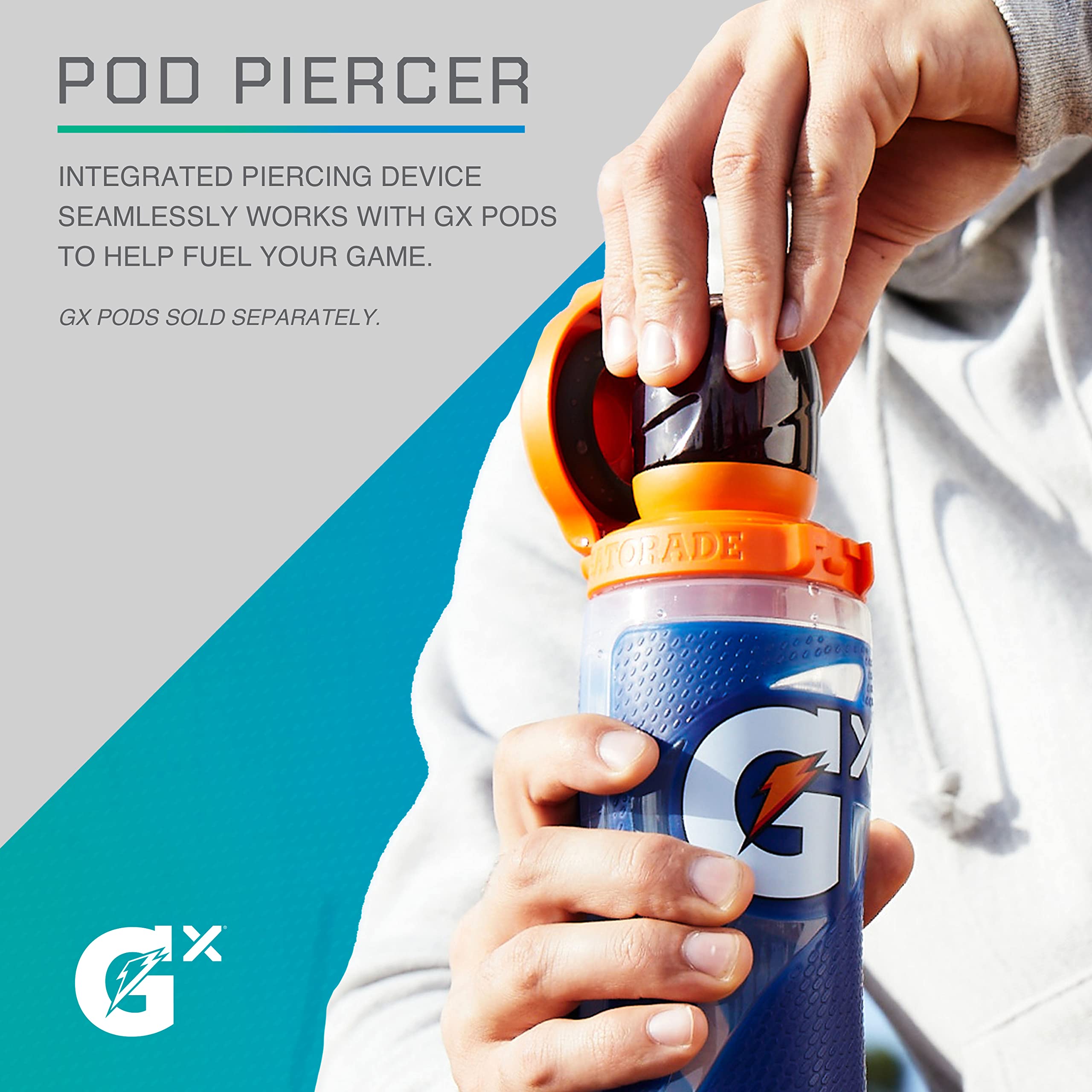 Customizable ID ring helps you brand your bottle for teams.