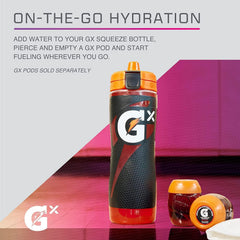 Gatorade Gx formula pod ready for customized hydration routines.