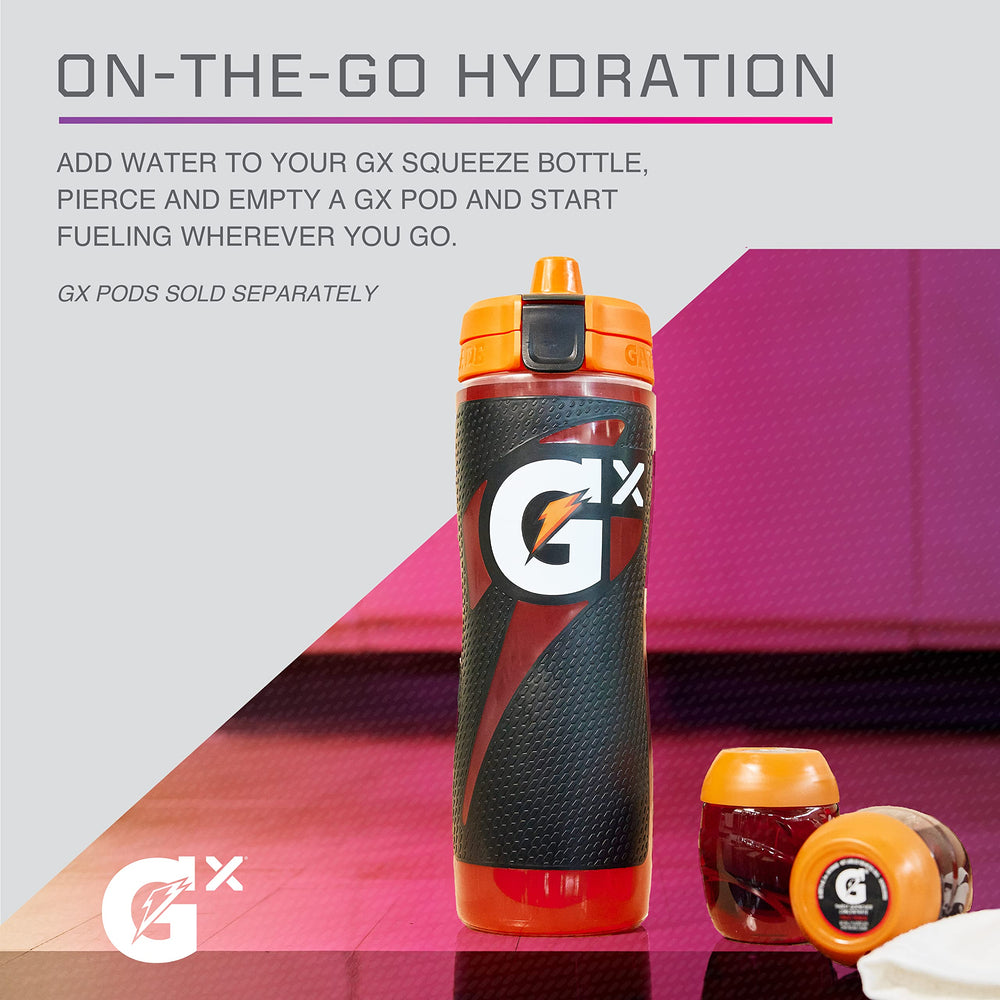 High-Flow valve delivers smooth sips during intense workouts.
