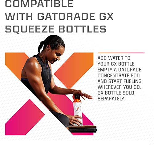 Close-up of electrolyte blend in Gx Pod for replenishing sweat loss.