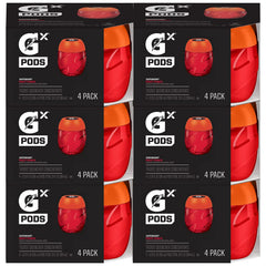 Gatorade Gx Pods Fruit Punch being poured into a bottle for quick hydration.