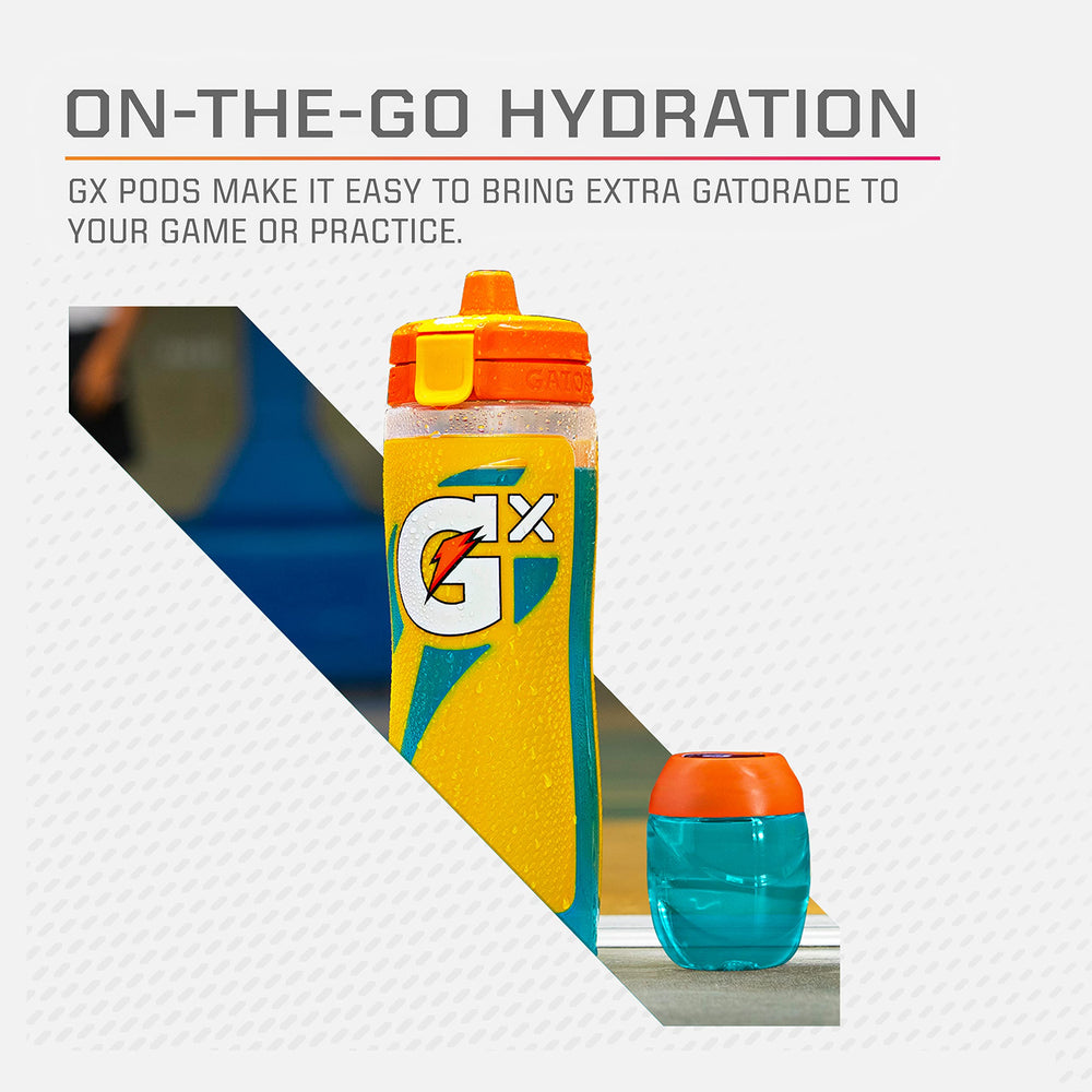 Gatorade Gx Pods Fruit Punch nutrients panel highlights electrolytes.