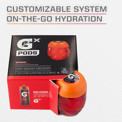 Gatorade Gx Pods Fruit Punch pod being opened for on-the-go use.