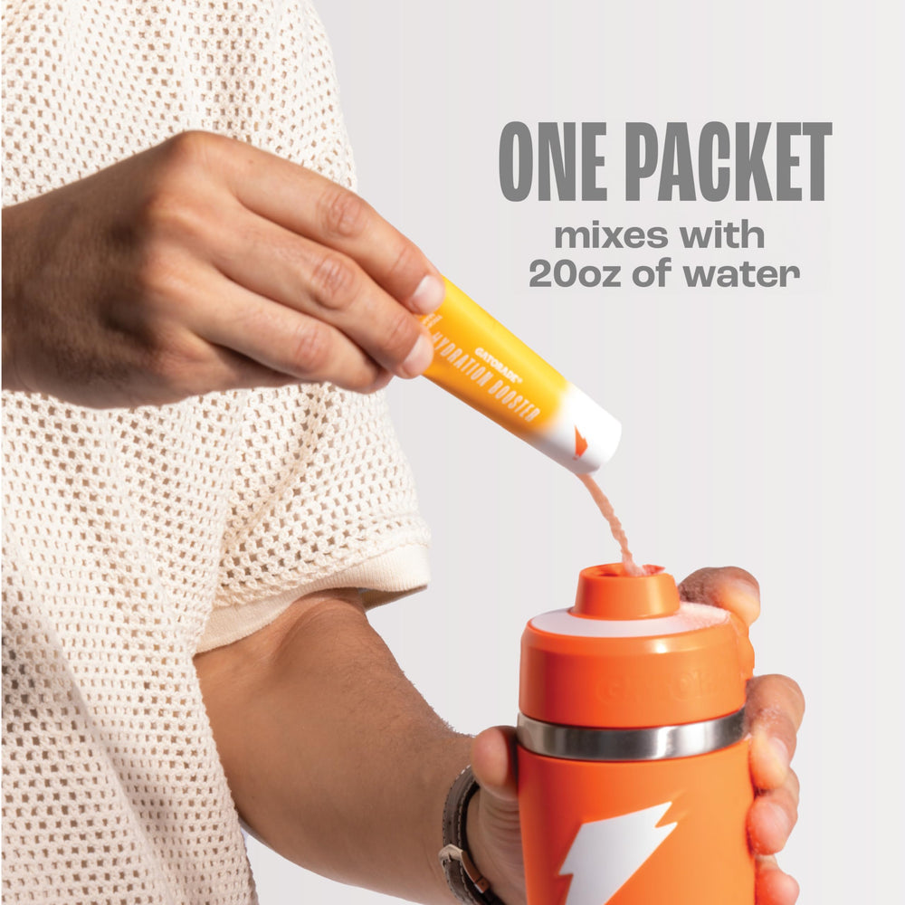 No artificial colors or sweeteners in this hydration blend.