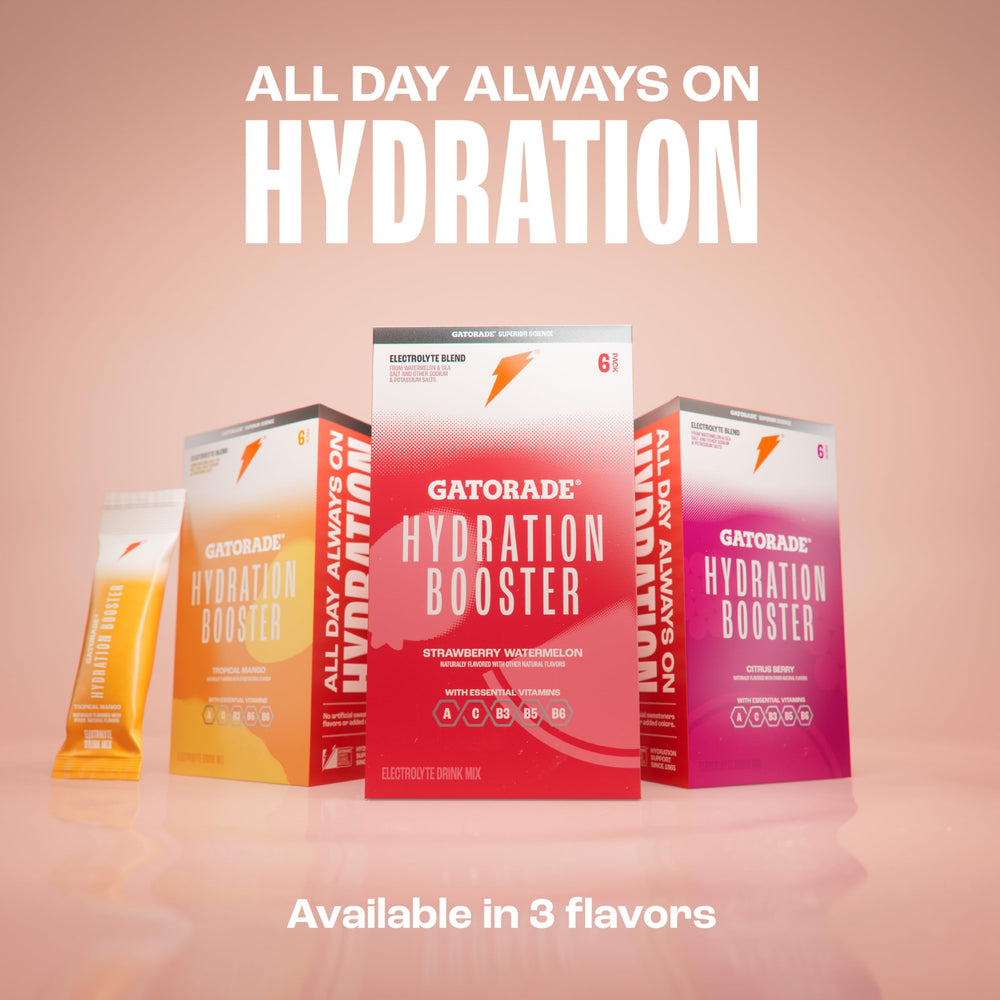 Essential vitamins A, C, B3, B5, B6 in the mix.