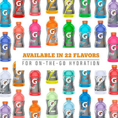 Gatorade Fierce Blue Cherry bottle highlighting flavor and on-the-go hydration.