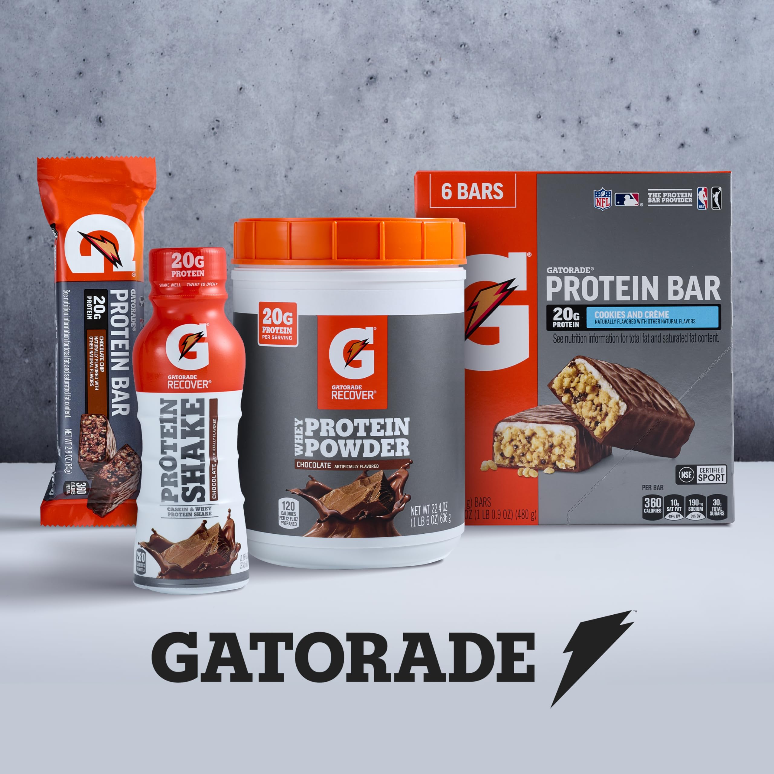 Gatorade Recover chocolate bottle stored in a refrigerator after opening