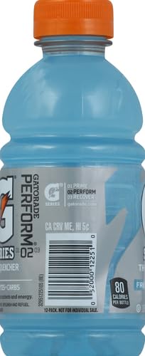 Gatorade Glacier Freeze served in a glass, showcasing refreshing color.