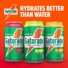 Gatorade Thirst Quencher Lemon-Lime logo close-up signals trusted brand.