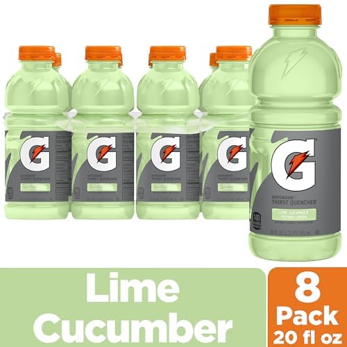 Gatorade Thirst Quencher Lime Cucumber bottle in box emphasizing family and athletic use