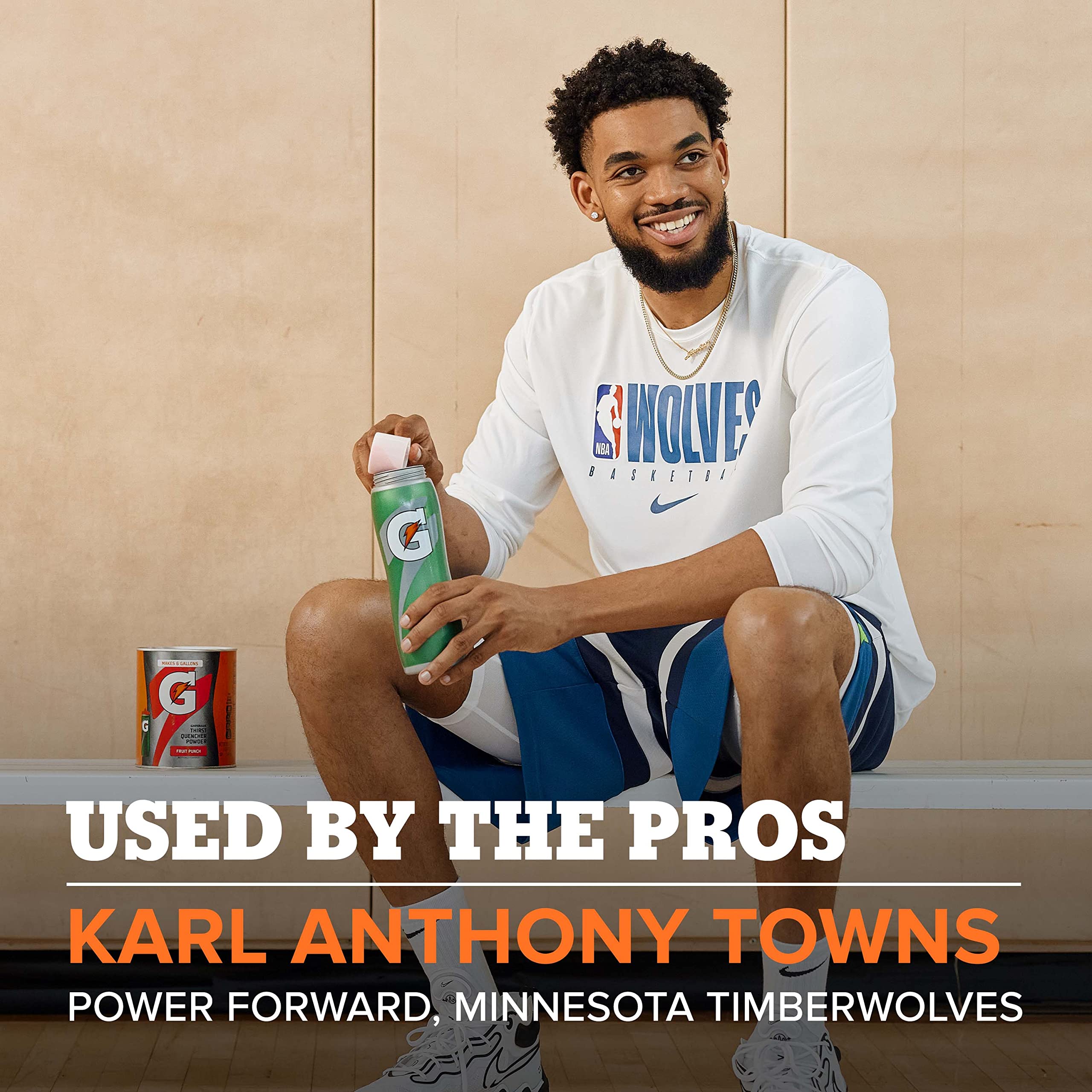 Fruit Punch flavor bottle setup invites post-workout refreshment.