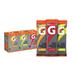 Gatorade Thirst Quencher orange sticks in bottle for quick hydration on the go.