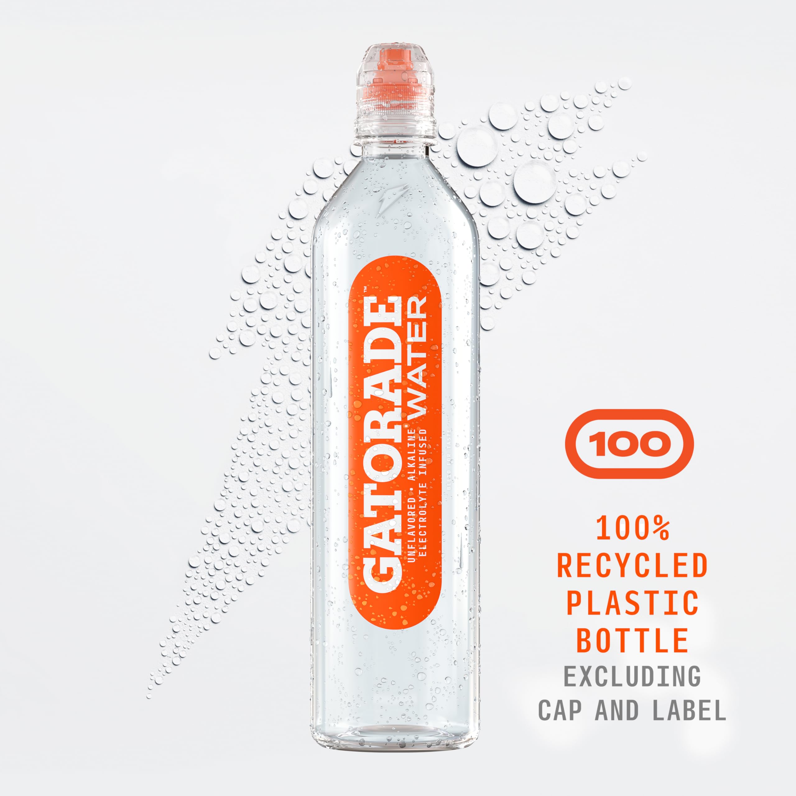 Gatorade Water electrolytes boost taste and hydration throughout the day