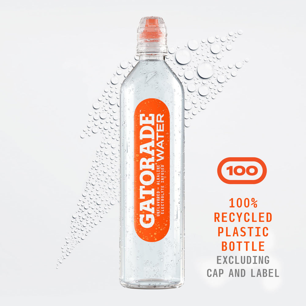 Gatorade Water electrolytes boost taste and hydration throughout the day