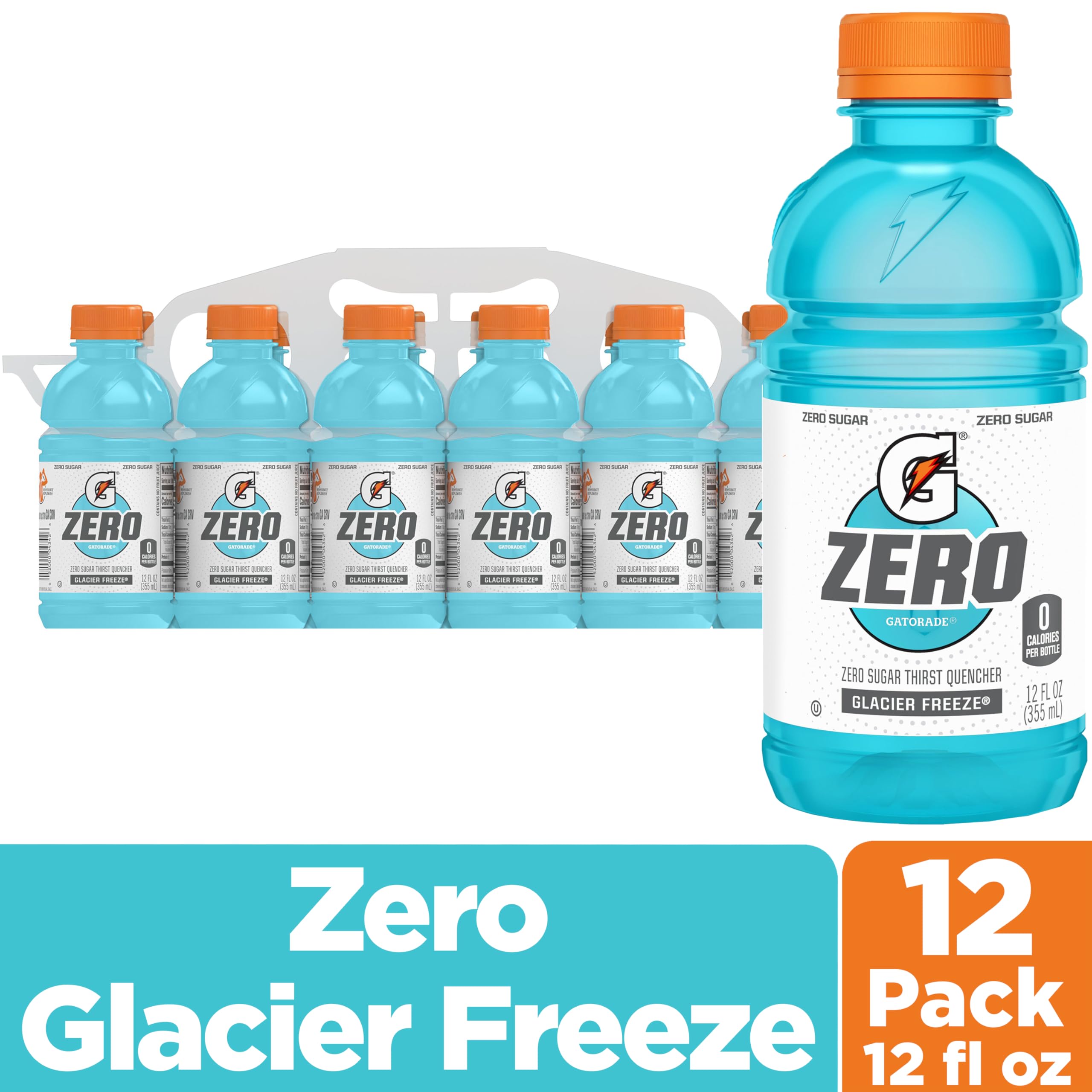Gatorade Zero Glacier Freeze being poured for training hydration