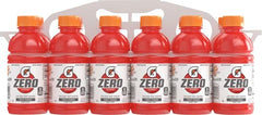 Gatorade Zero Sugar Fruit Punch on ice signals cool, tasty hydration after activity.