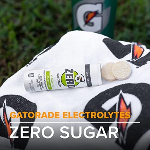 Gatorade Zero Tablets Watermelon 10-count close-up for post-workout hydration.
