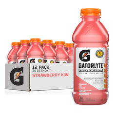 Gatorlyte bottle Strawberry Kiwi for fast hydration during workouts.