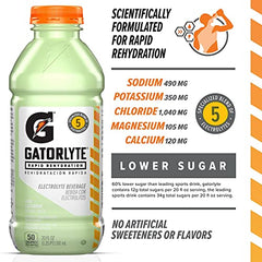 Gatorlyte Lime Cucumber pack shot shows 12-bottle display for easy hydration planning.