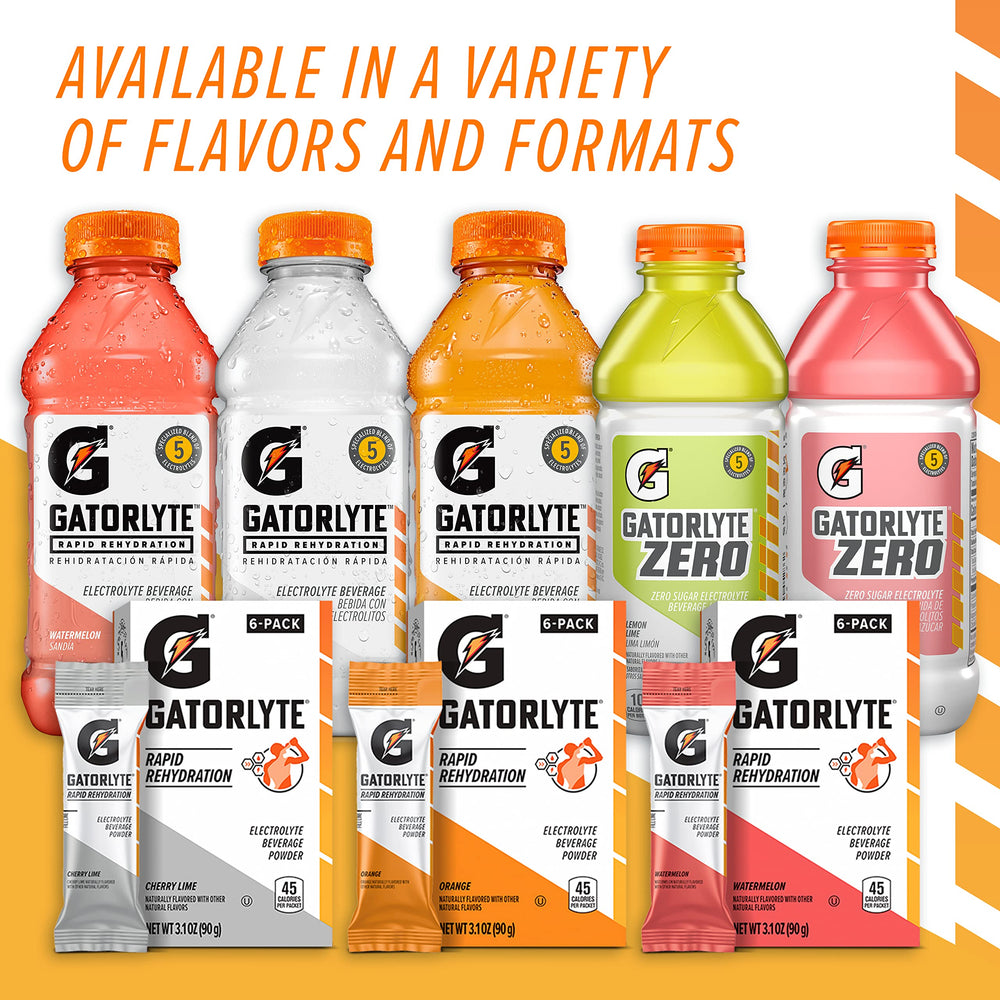 Gatorlyte Zero 12-pack display ready for shelves.