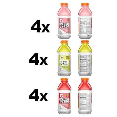 Gatorlyte Zero Fruit Punch bottle close-up perfect for refreshing hydration