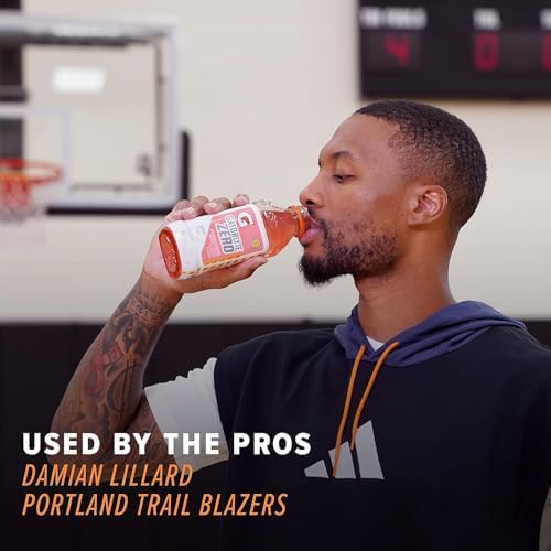 Gatorlyte Zero Strawberry Kiwi bottle close-up for quick hydration during workouts