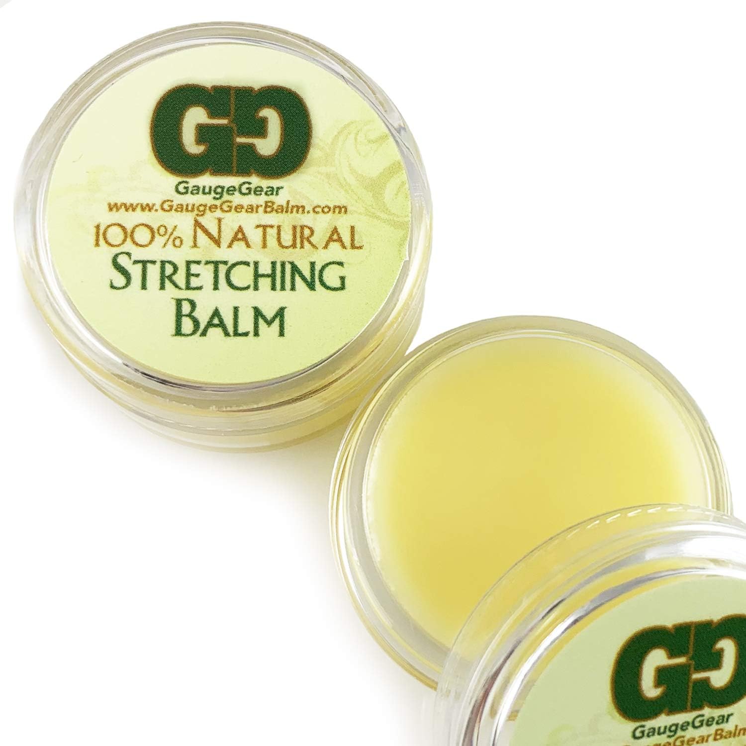 Gauge Gear balm texture close-up ready for application.