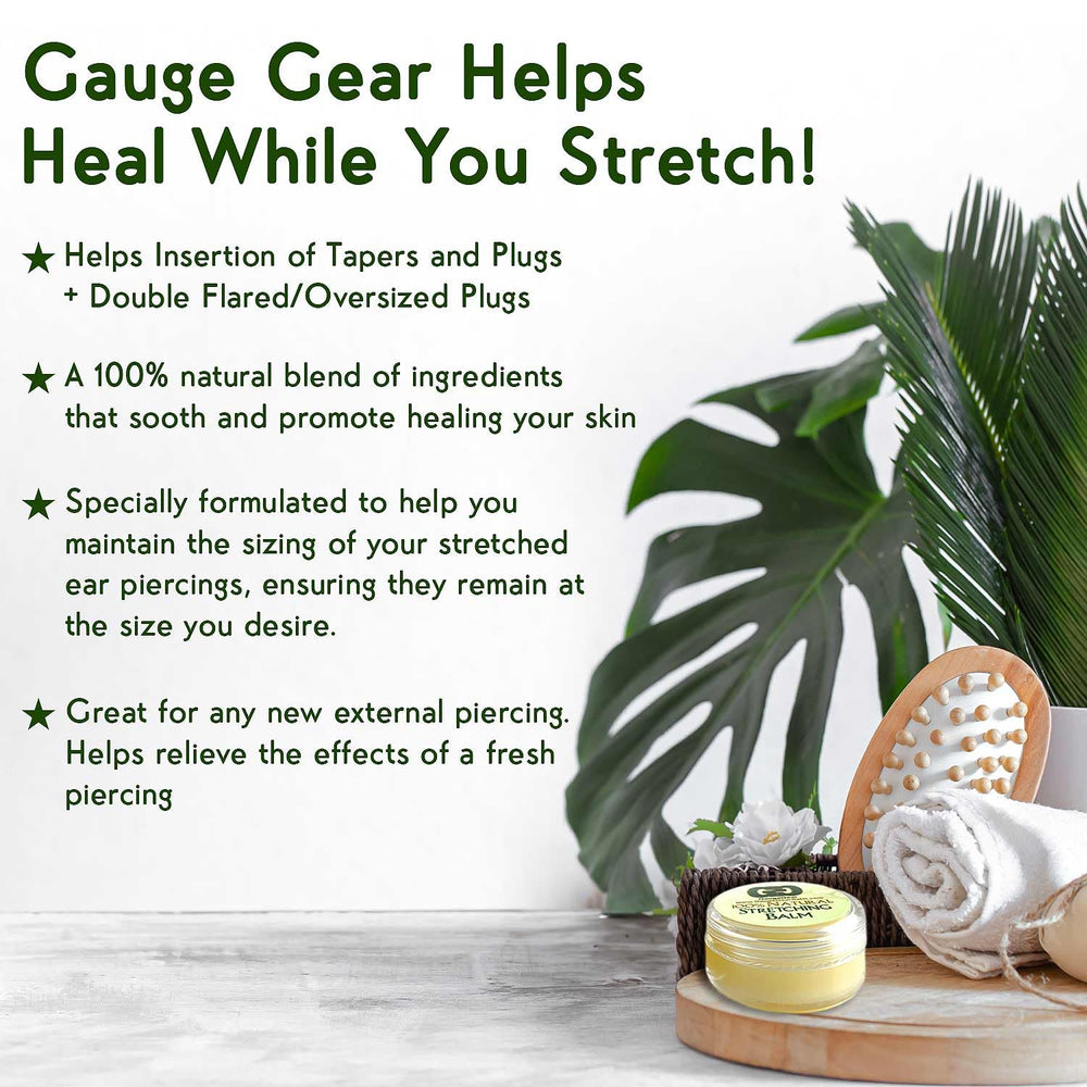 Gauge Gear myrrh oil close-up highlights soothing properties.