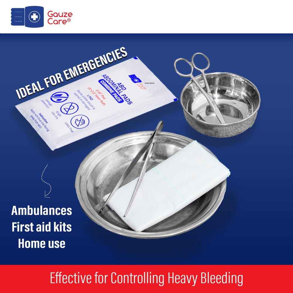 Individually sterile-packed pads support hygiene and quick dressing changes