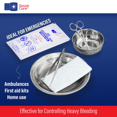Individually sterile-packed pads support hygiene and quick dressing changes