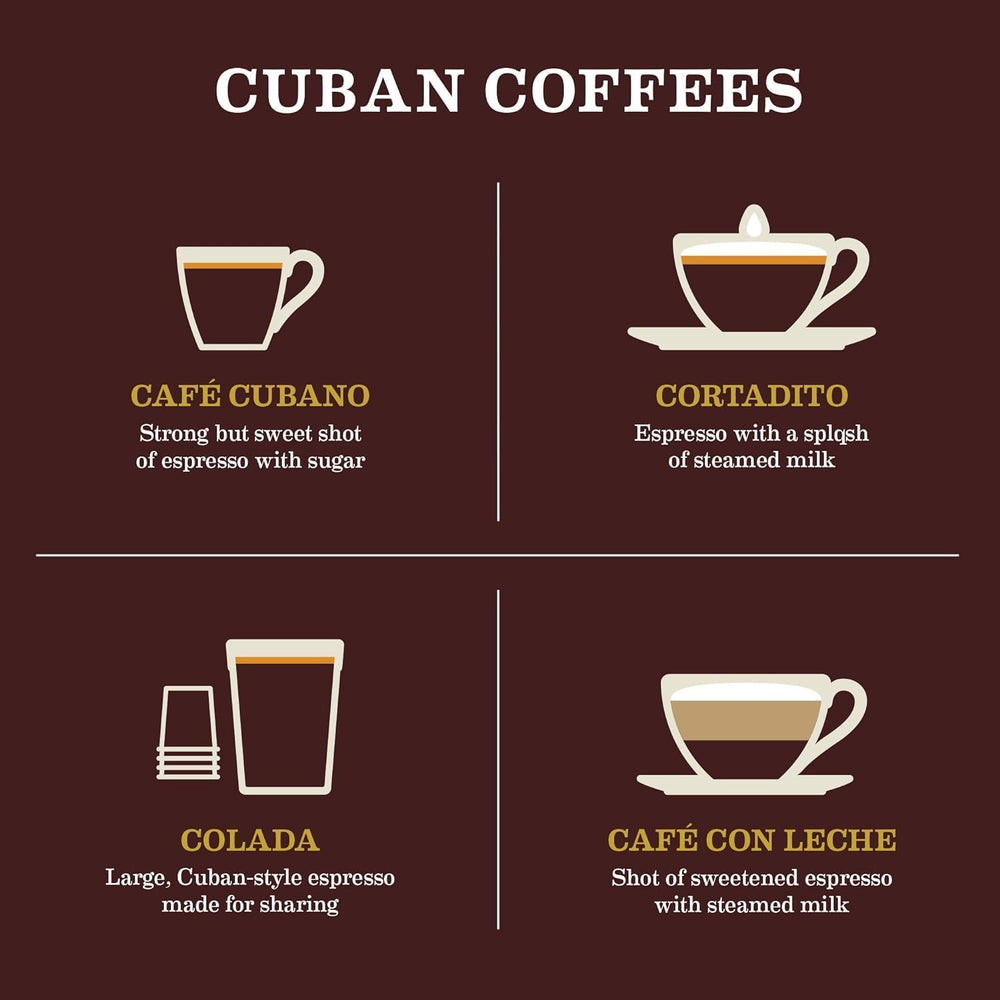 Gaviña Old Havana Espresso moka-pot brew ready for a rich extraction.