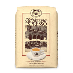 Gaviña Old Havana Espresso whole-bean bag highlighting peak freshness and aroma.