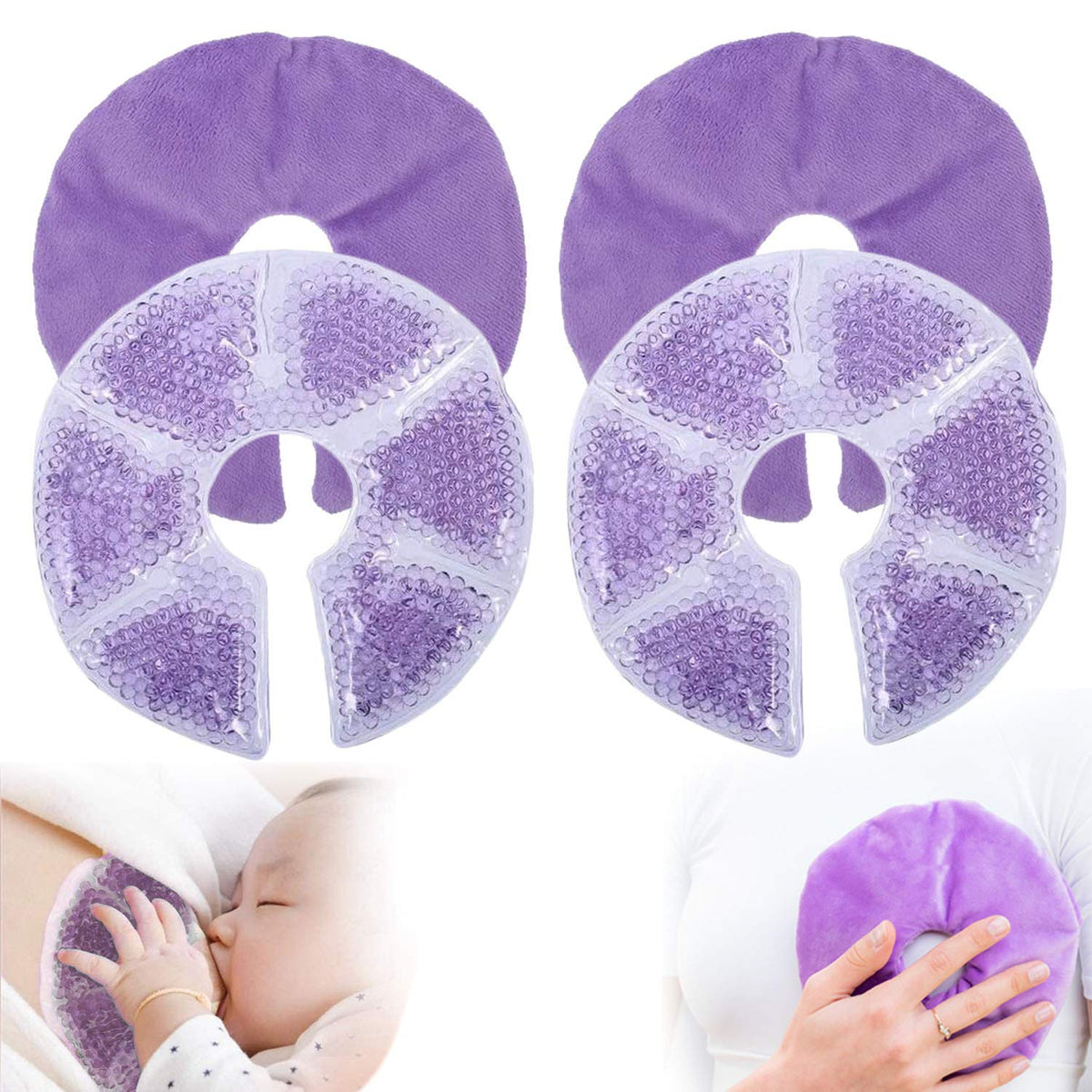 Gbrand Breast Therapy Pad cold-relief for engorgement and comfort.