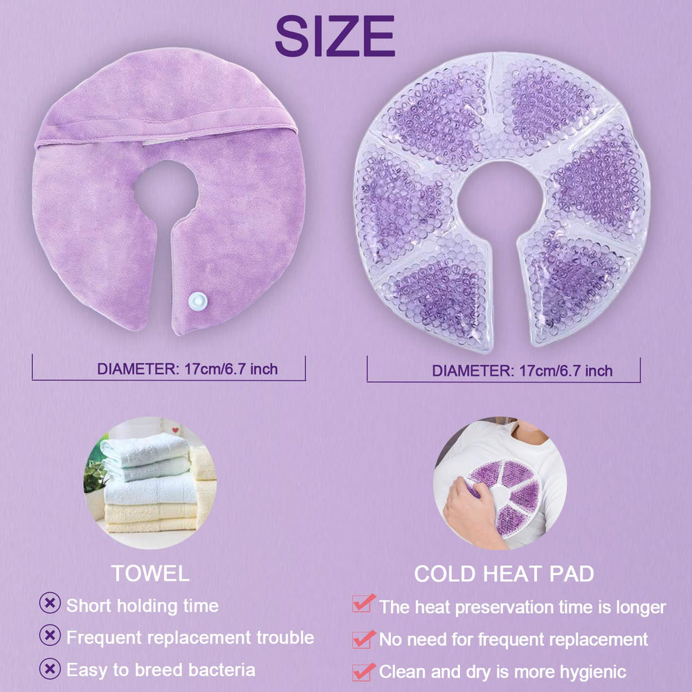 Gbrand Breast Therapy Pad velvet-cover features skin-friendly insulation.
