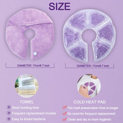 Gbrand Breast Therapy Pad velvet-cover features skin-friendly insulation.