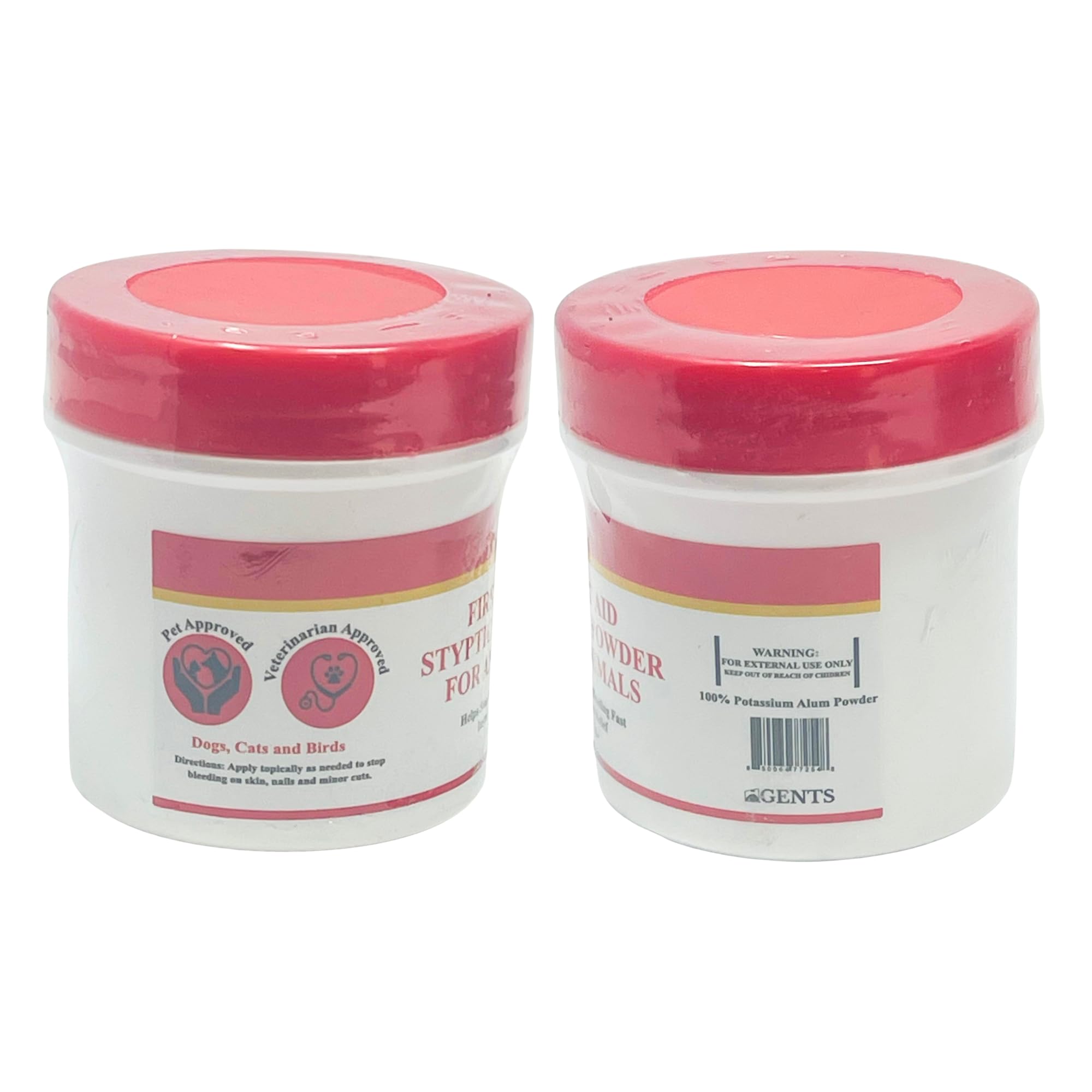GBS Styptic Powder for dogs, cats, and birds' minor injuries