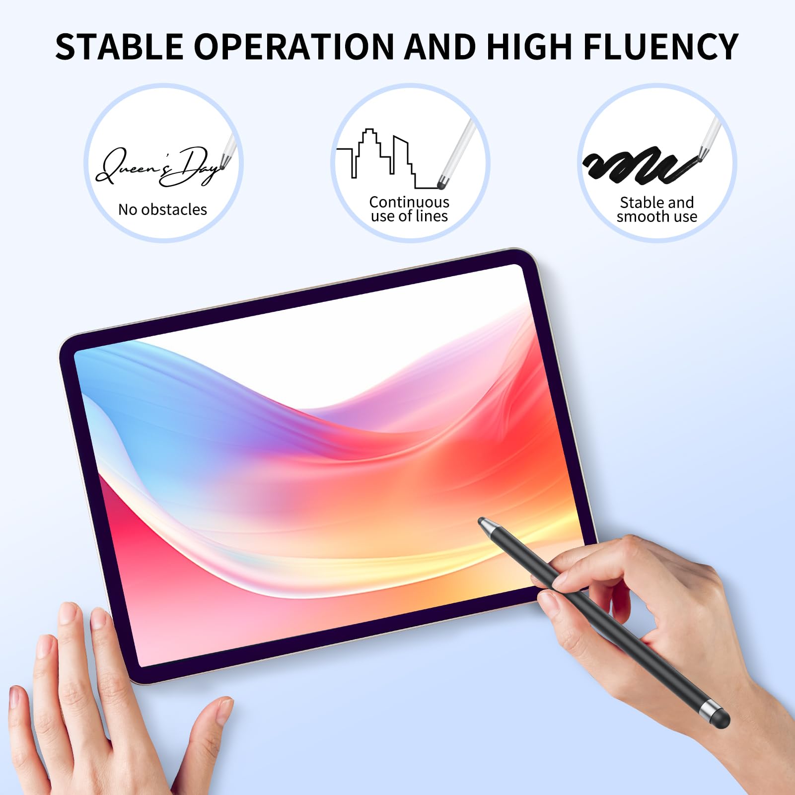 GCHMDE Stylus Pen no-hassle setup for instant creativity.