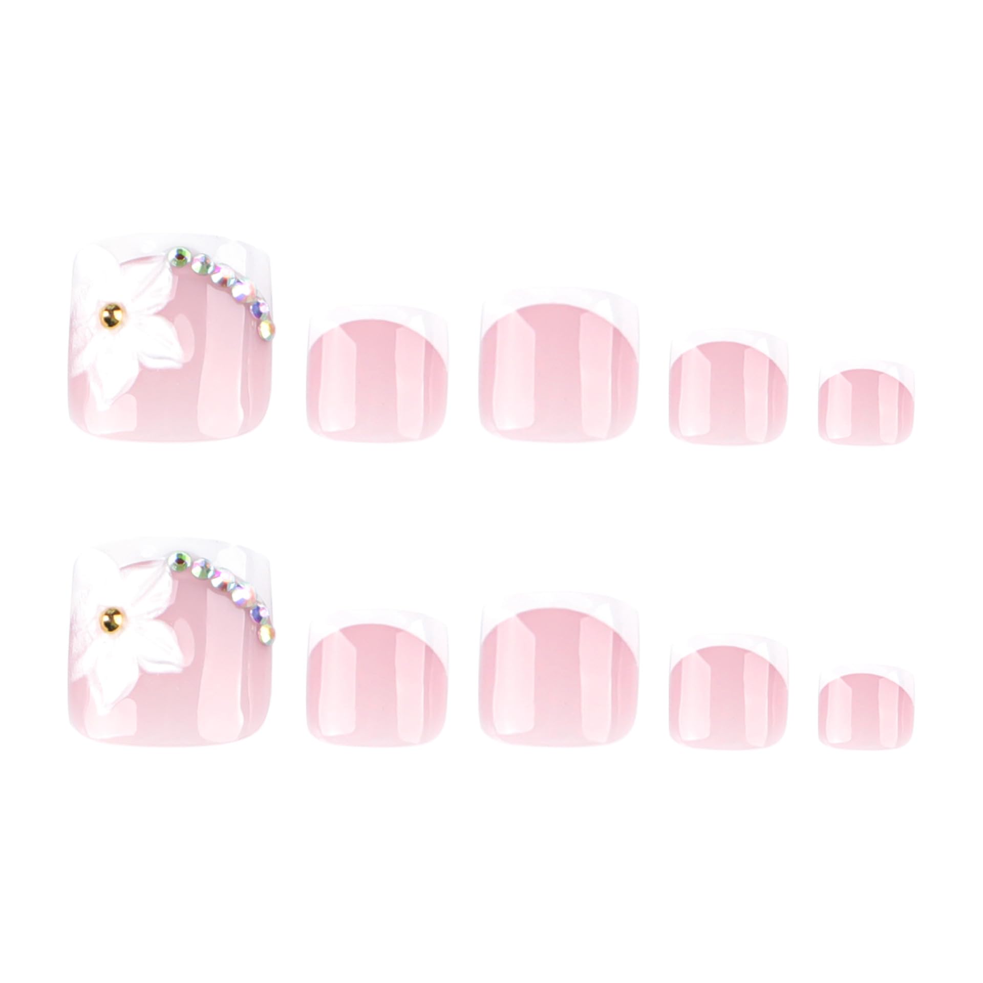 GCSQW Includes 24 adhesive stickers, nail file, and removal tool.