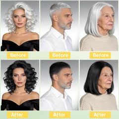 GDRFNP shampoo foam demonstrates easy, quick color application