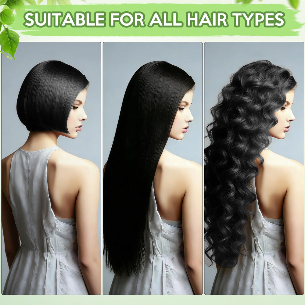 GDRFNP hair color swatch reveals even black shade