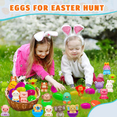 GDWDGJ eggs open to reveal self-filled surprises during egg hunts