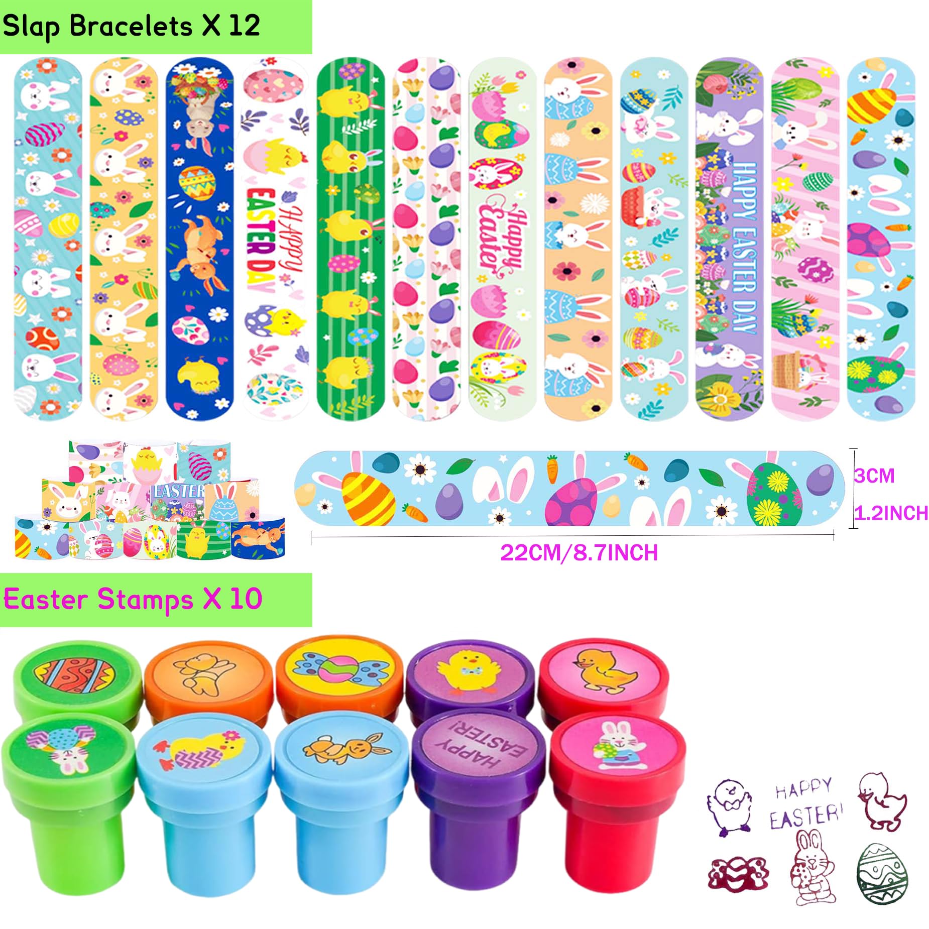 GDWDGJ toddler-friendly Easter eggs for crafts and classroom prizes.