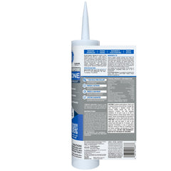 GE caulk clear tube nozzle closeup enabling smooth application
