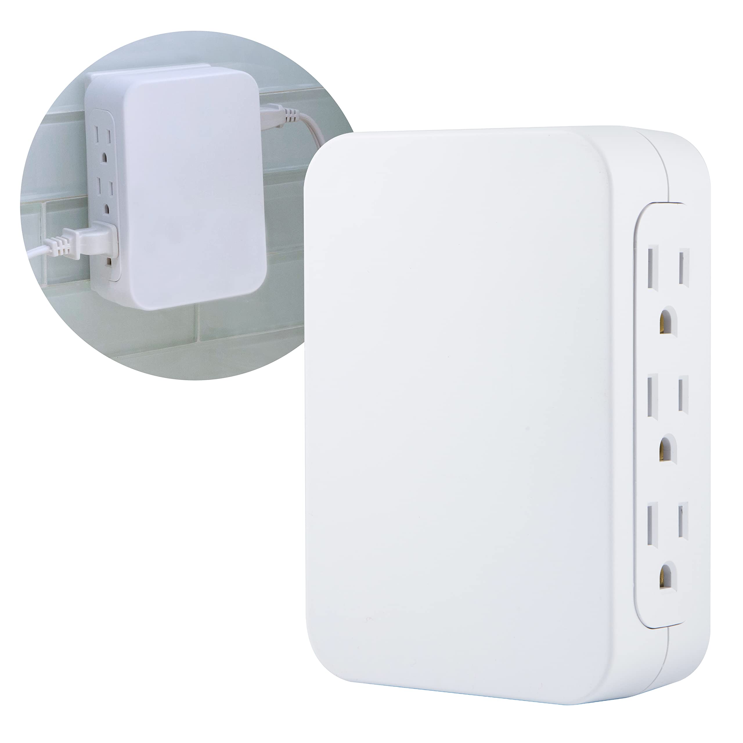 GE Pro safety covers protect unused outlets from dust and contact.